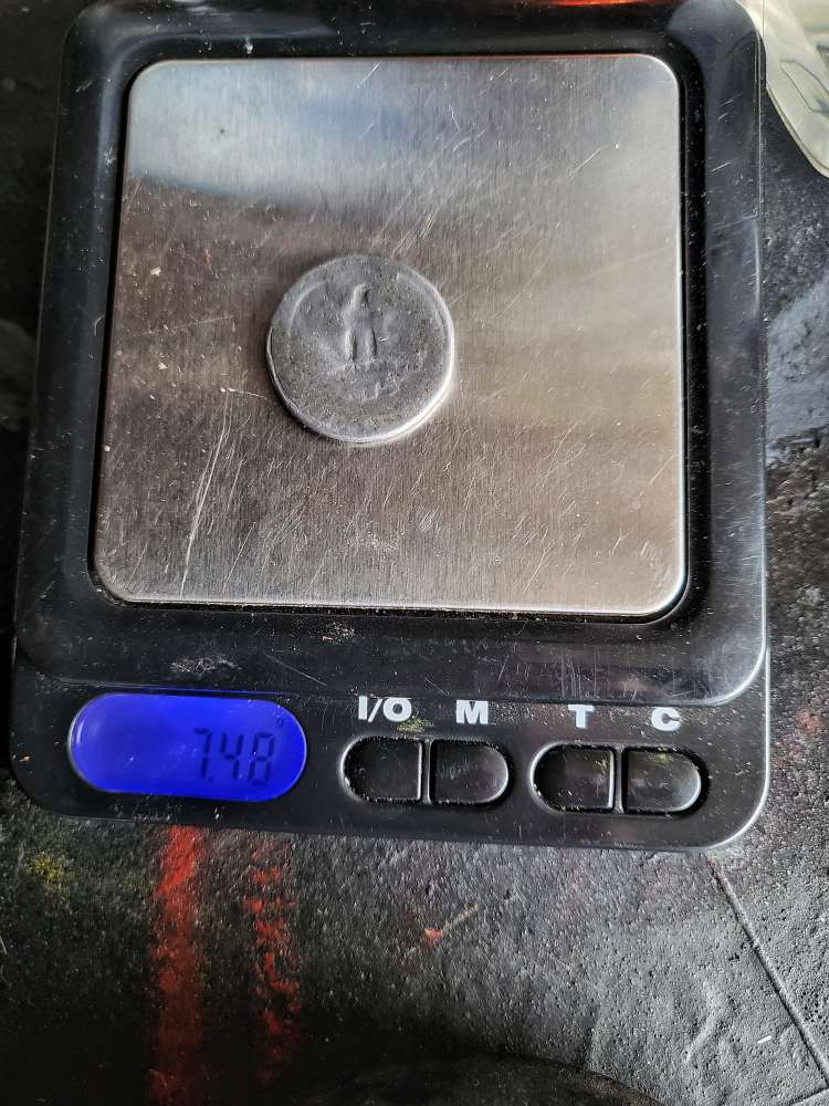 19?-Washington-Quarter-7.5gms-,-Obverse-And-Reverse-Are-Facing-Wrong-Direction